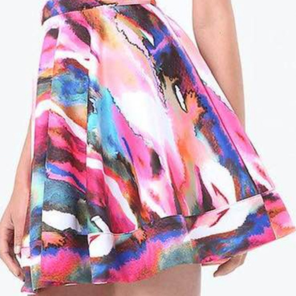 💋 Bebe deep v backless halter dress L new RARE 💋